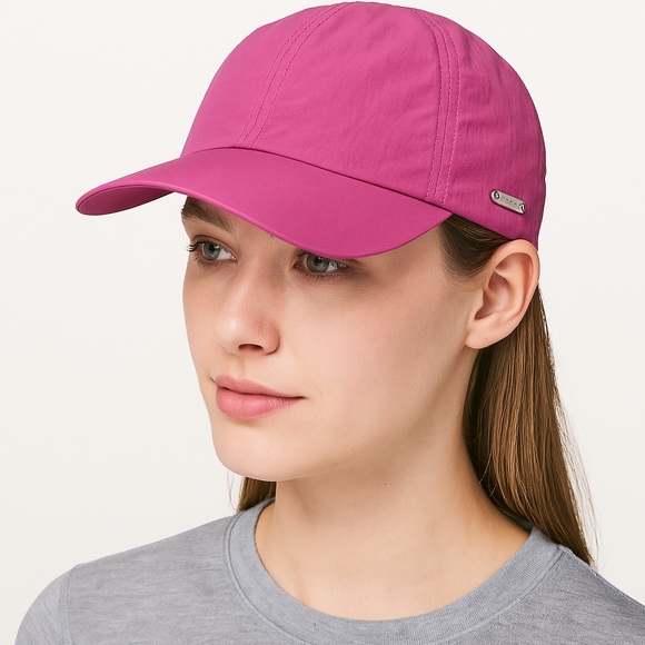 Vibrant Pink Cap Lululemon Women’s Cap – One Size - Picture 1 of 9